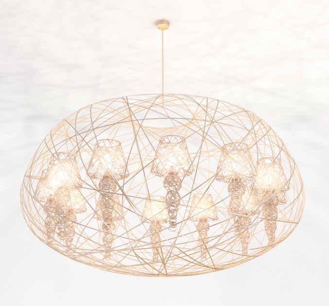 Lightornament ceiling lighting apus multi gold large Lightornament ceiling lighting apus multi gold large, carbon decoration