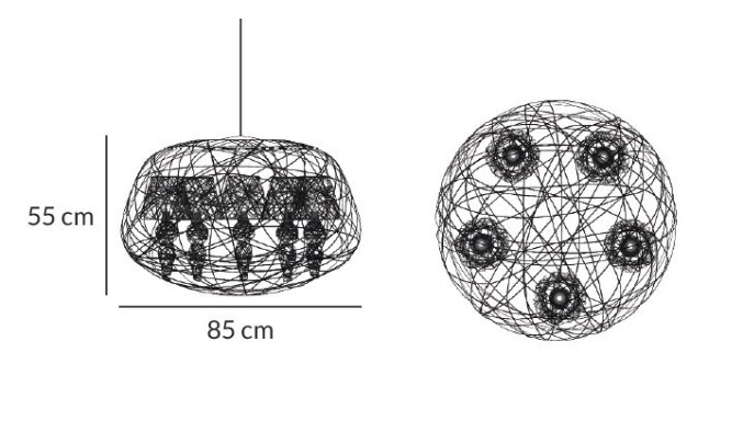 Lightornament ceiling lighting apus multi medium measurements Lightornament ceiling lighting apus multi medium measurements, carbon decoration
