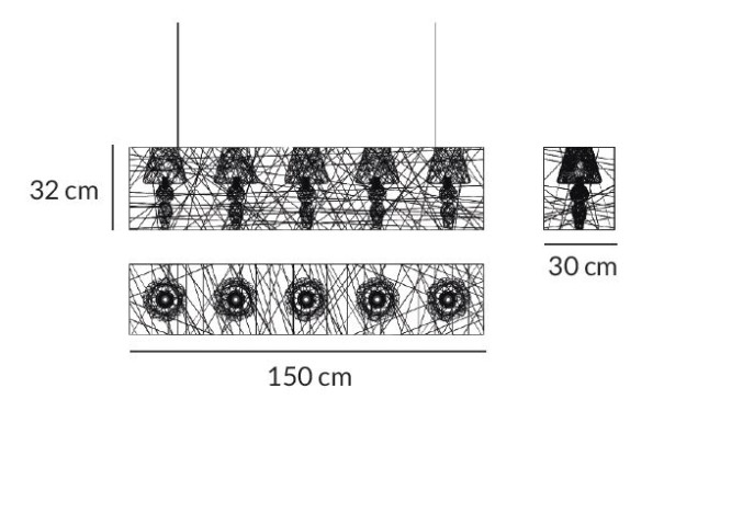 Lightornament ceiling lighting sculptor black medium measurements, carbon decoration