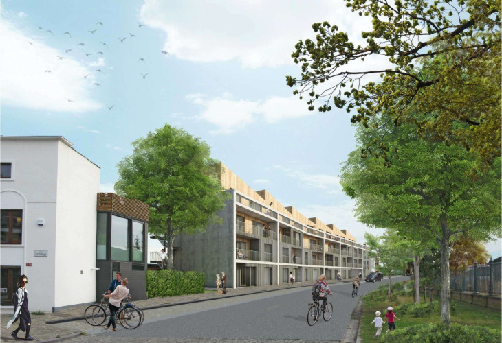 Gent Voorhavenlaan eerste spadesteek In voorbereiding_Voorhavenlaan (Groot) Gent Voorhavenlaan eerste spadesteek