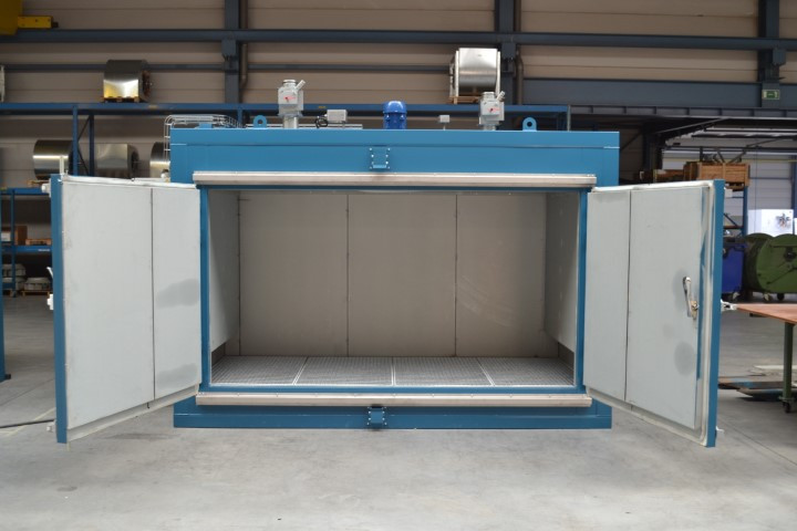 Warmtekamer IBC met lekbak