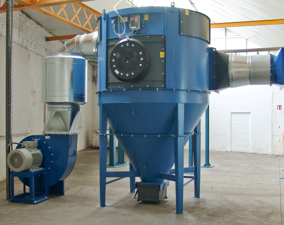 Filtre de dépoussiérage avec ventilateur d’extraction Filtre de dépoussiérage avec ventilateur d’extraction