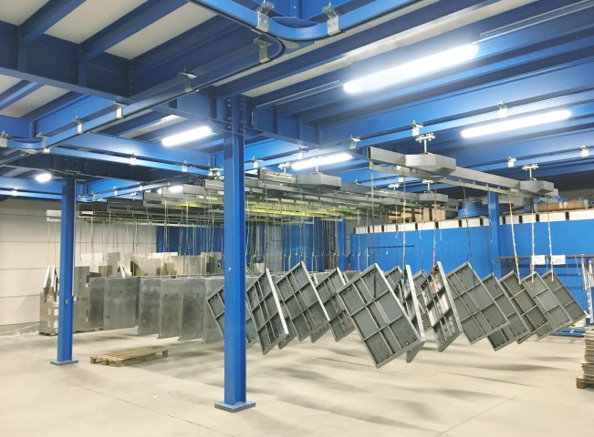 Monorail system for products up to 1.000 kg Monorail system for products up to 1.000 kg