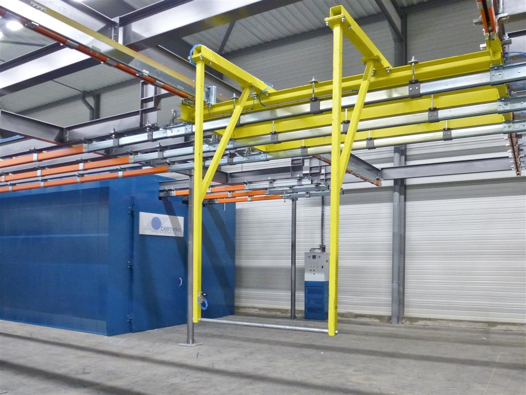 Paint cure oven for wet & powder batch production coatings Paint cure oven for wet & powder batch production coatings