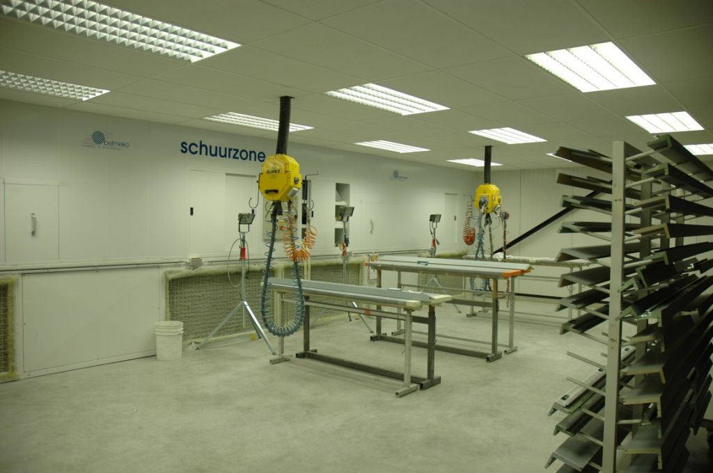Big preparation area