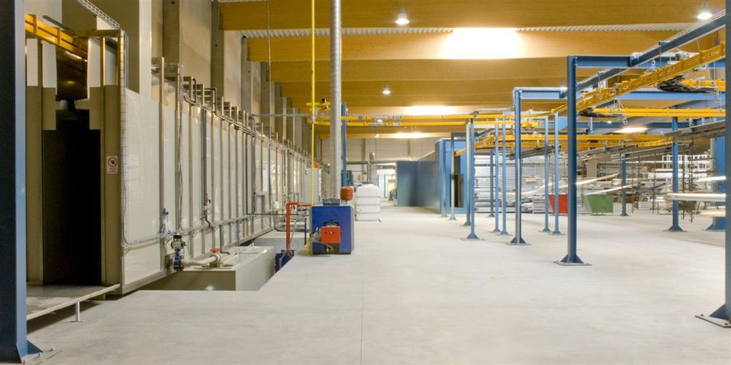 Pretreatment plant for pickling of aluminum