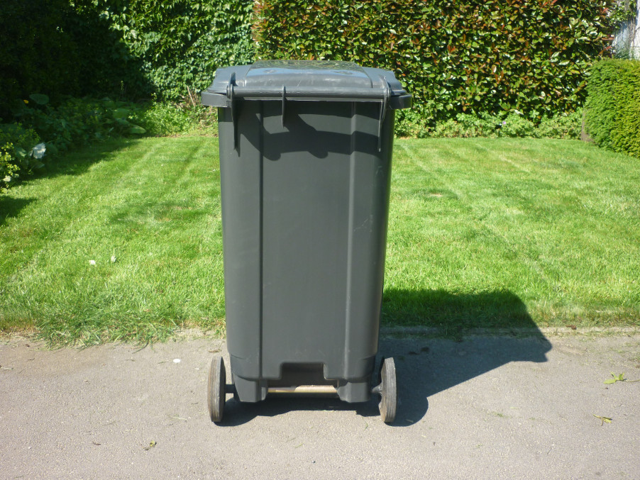 Rolcontainer 240L achterkant
