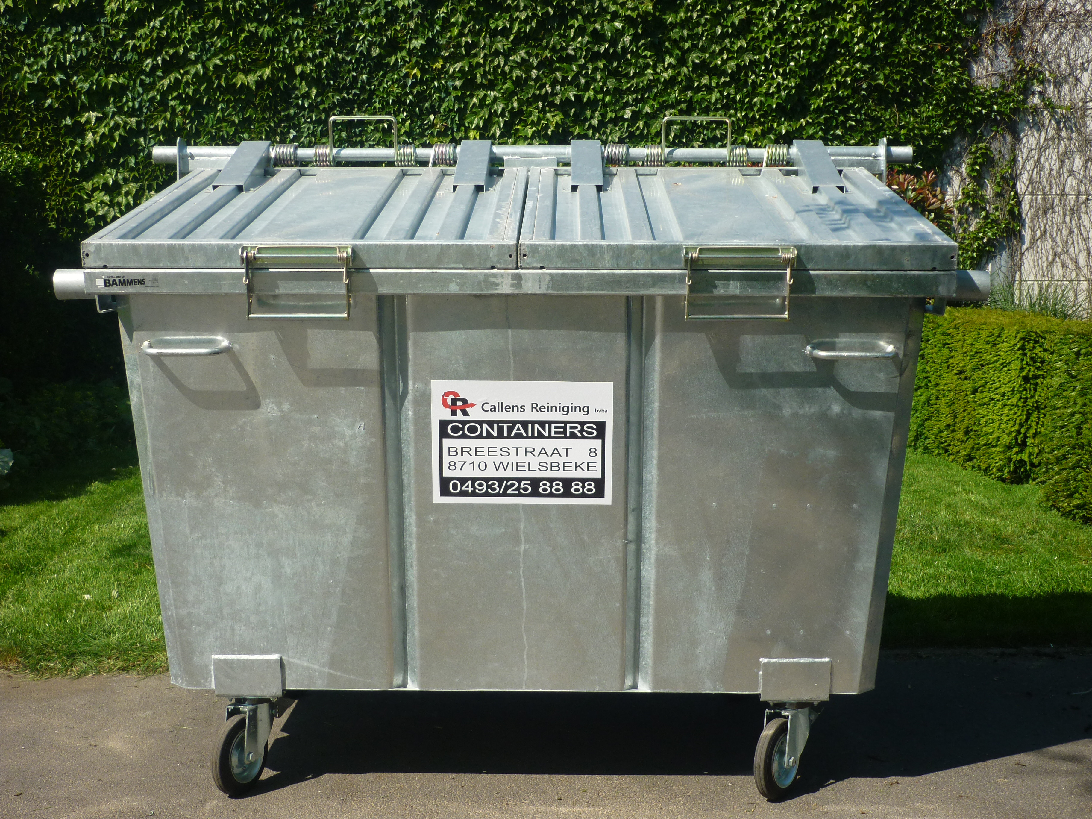 Rolcontainer 2500L voorkant