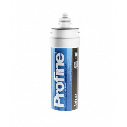 Cartridge profine carbon block BLUE SMALL. Minstens om de 6 maand moet patroon vervangen worden...