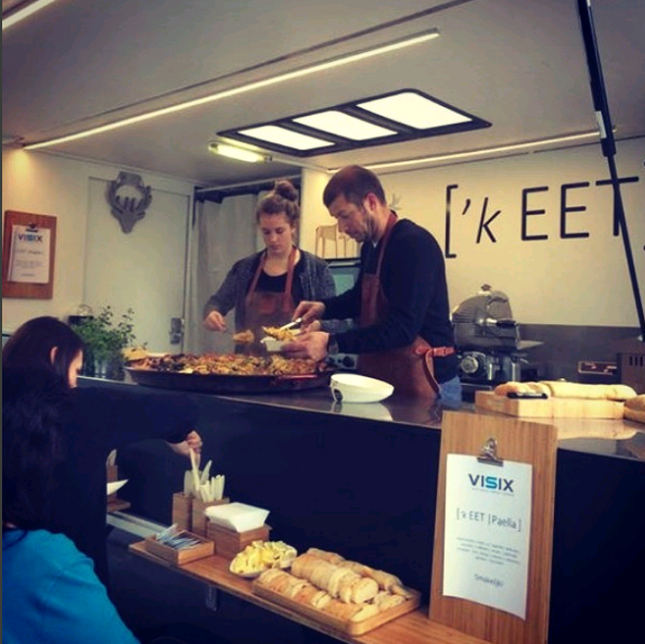 Voor K'EET foodtruck uit Roeselare mochten we deze hypercoole Big Ben aardappeloven afleveren....