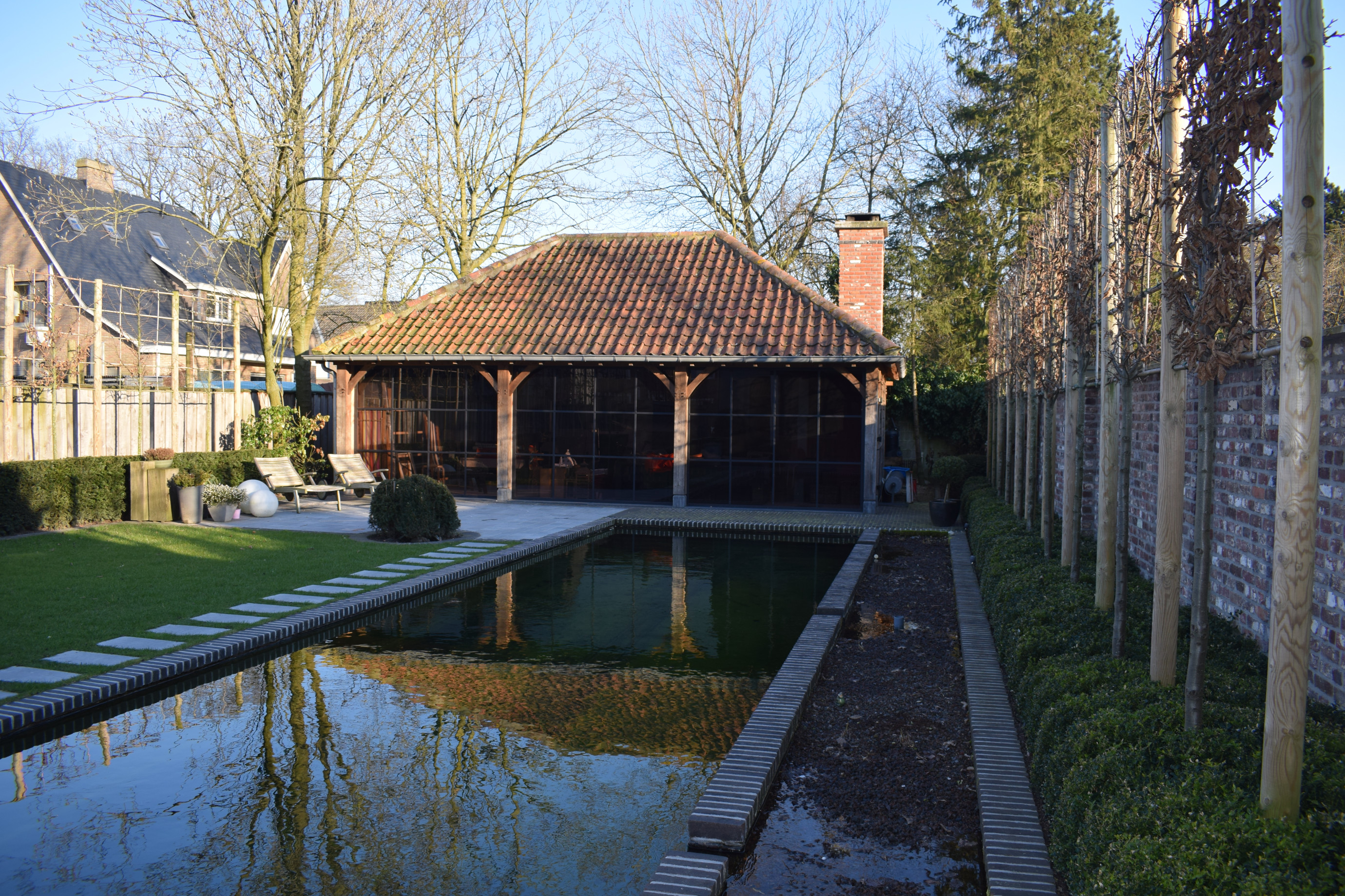 Eiken bijgebouw Sleidinge2