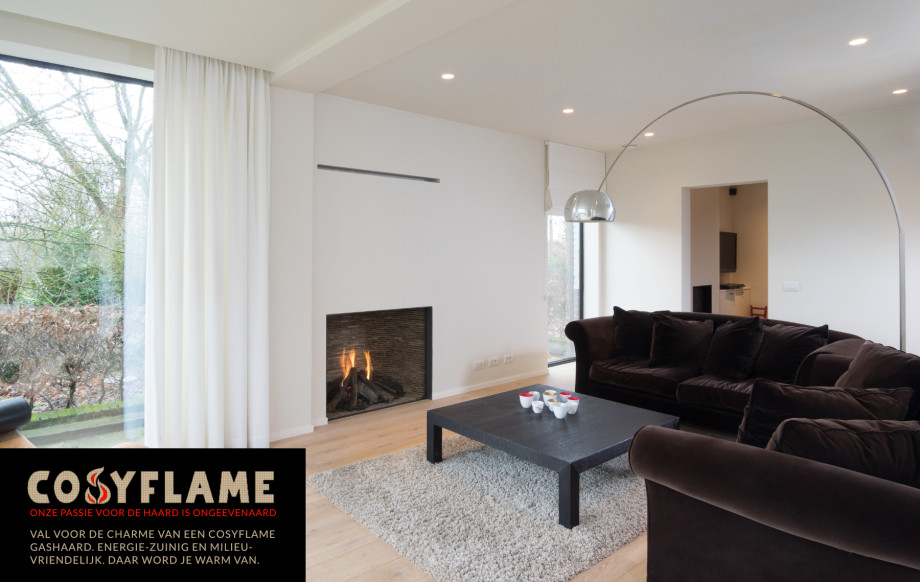 Cosyflame gashaard als vervanging van de traditionele haard