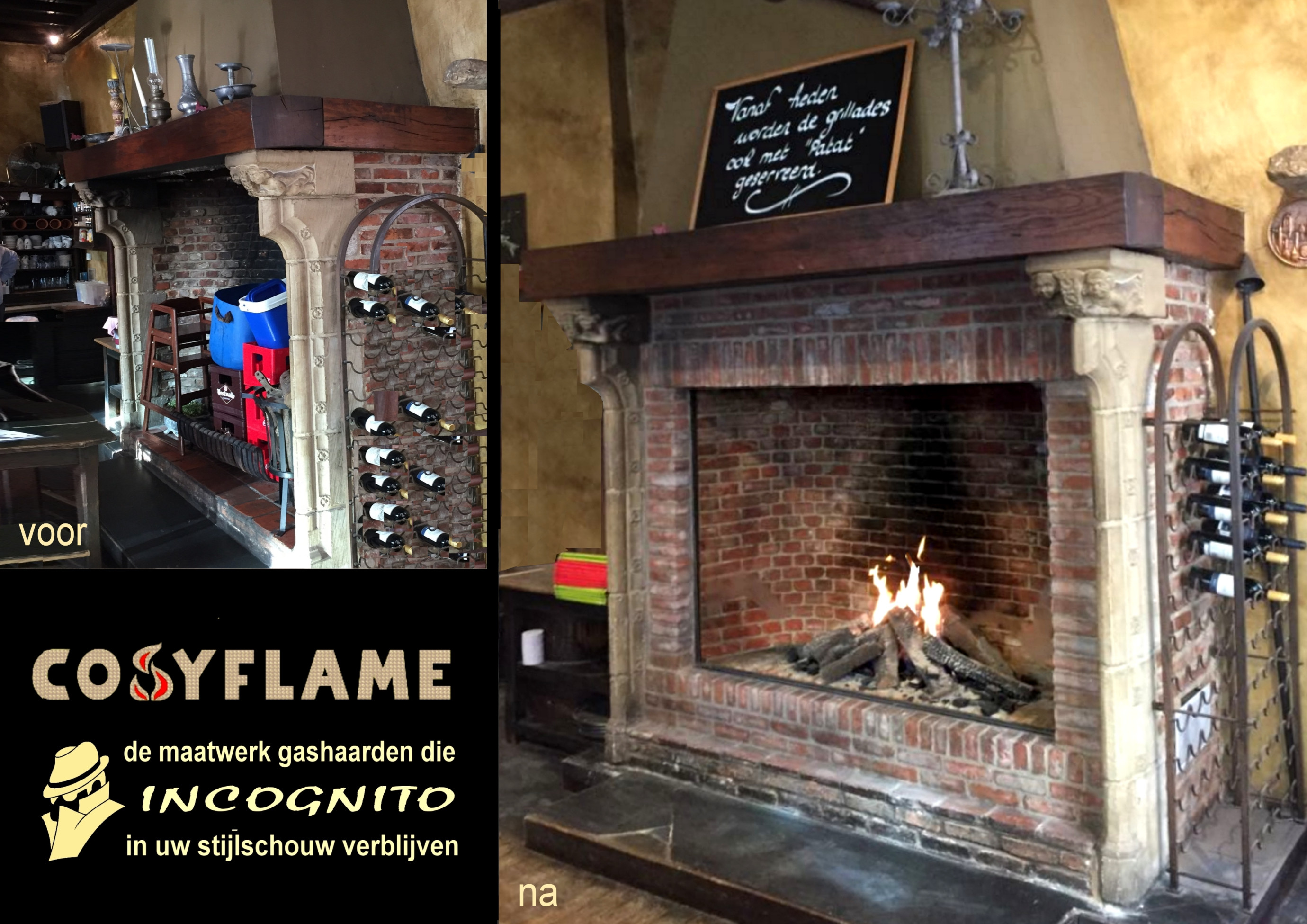 Cosyflame-2018-11-25 voor na SP schouw restaurant groot A4