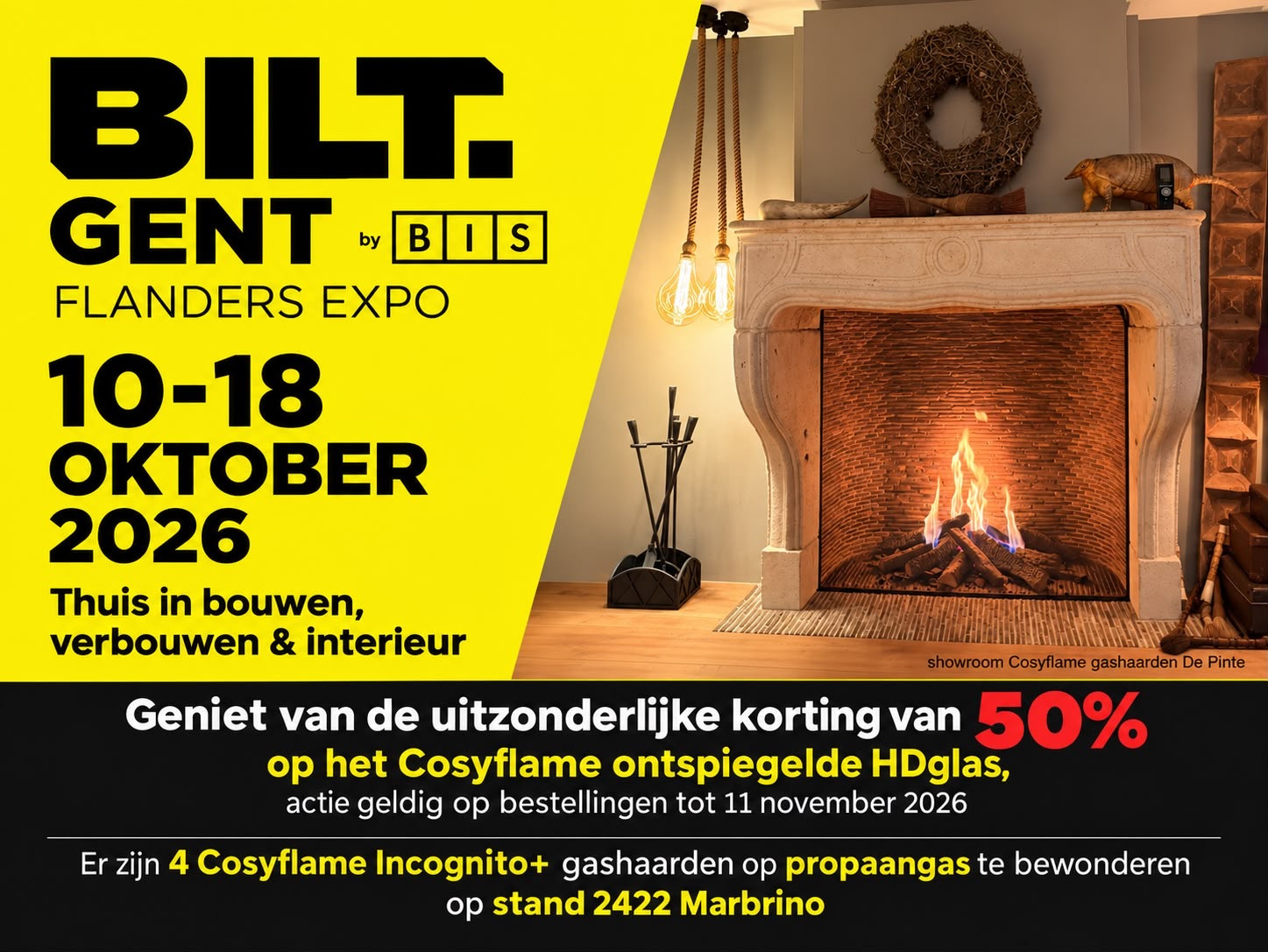 Cosyflame Batibouw 2020 Cosyflame Batibouw 2020