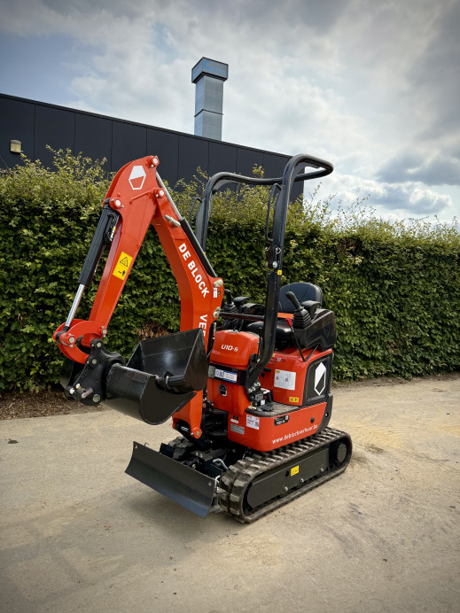 1002 - Minigraver 1 ton Kubota U10-5 1