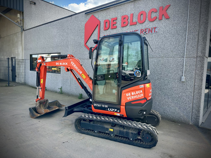 1006 - Minigraver 2,5t Kubota U27-4 1