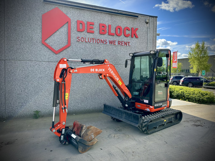 1006 - Minigraver 2,5t Kubota U27-4 2