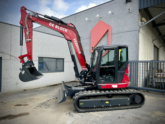 1101 - Rupskraan 10t Yanmar SV100-7 2
