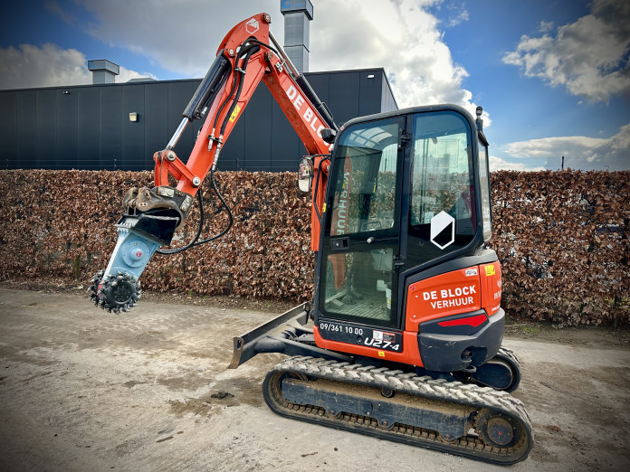 1468 - Demolitionfrees Kraan 1,5-2,5 ton R0R1 Rockwheel C2 1