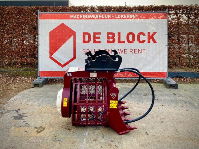 1492-01 Hydraulische trommelzeefbak 3,5-8 ton R2 of CW10 HSB-300 1