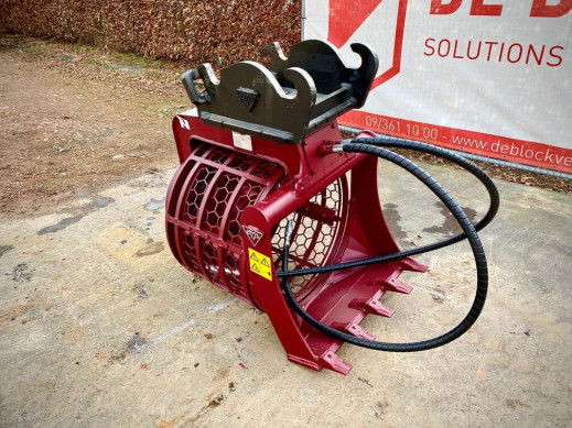 1492-01 Hydraulische trommelzeefbak 3,5-8 ton R2 of CW10 HSB-300 2