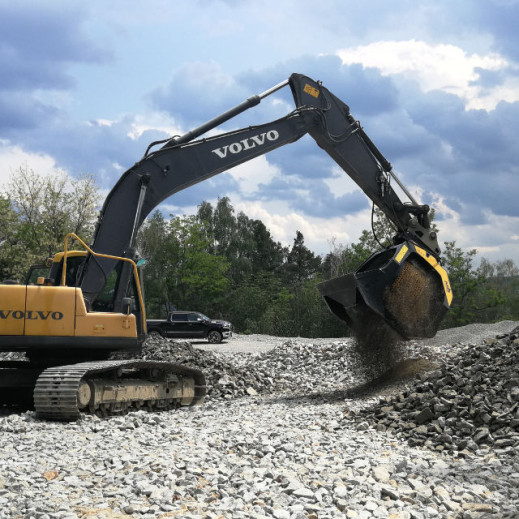 1495 - Trommelzeefbak 20-35 ton CW40-CW45 MB-S18 S4 3