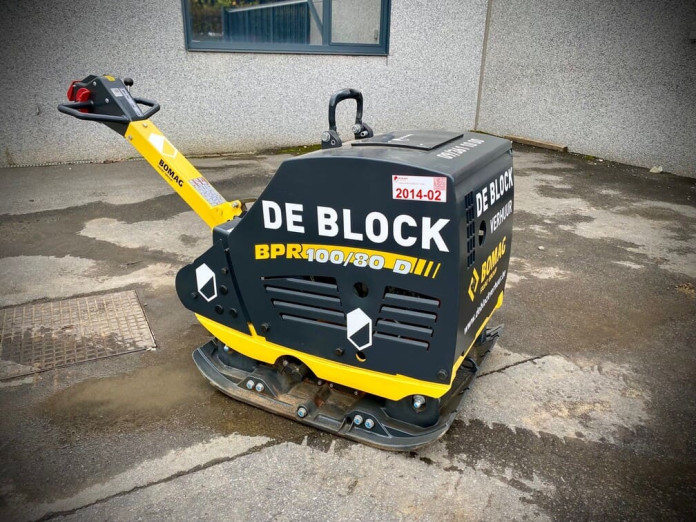 2014 - Trilplaat 710 kg Bomag BPR100-80 D 1