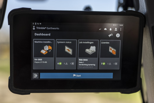 2115-06 Kofferwals 20t HC200i TRIMBLE EARTHWORKS GPS GUIDANCE 1