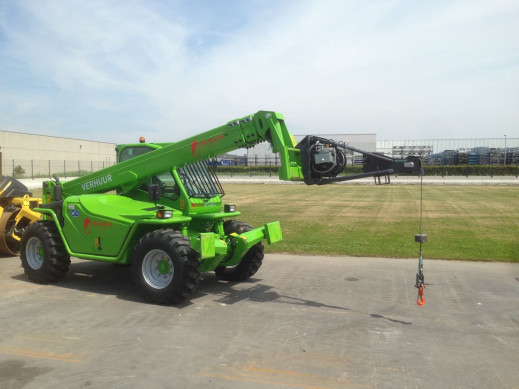 5206 Verreiker 13m Merlo P38.13 met hydraulische lier 1