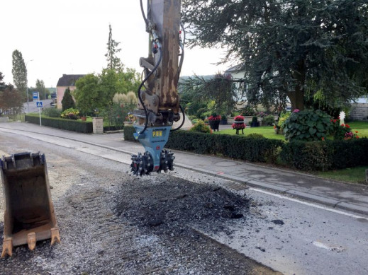 Demolitionfrees kranen 13-21 ton CW30 Rockwheel D15 4