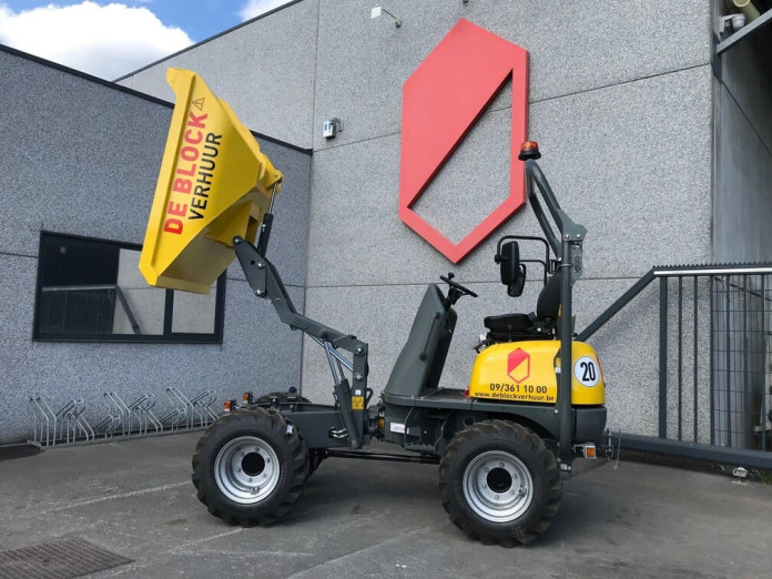 Dumper 1,5 ton elektrisch 2