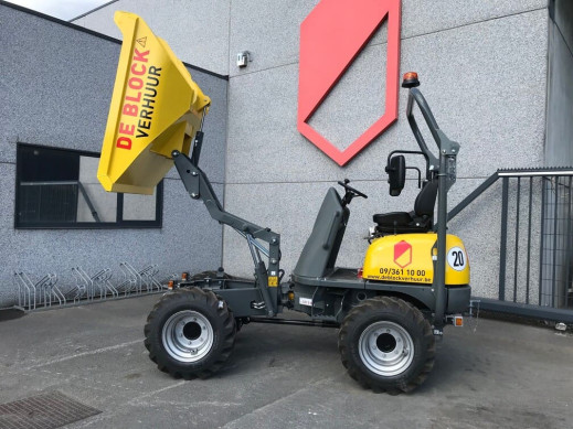 Dumper 1,5 ton elektrisch