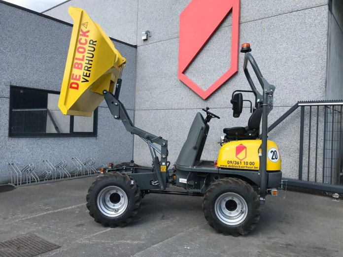 Dumper 1,5 ton elektrisch