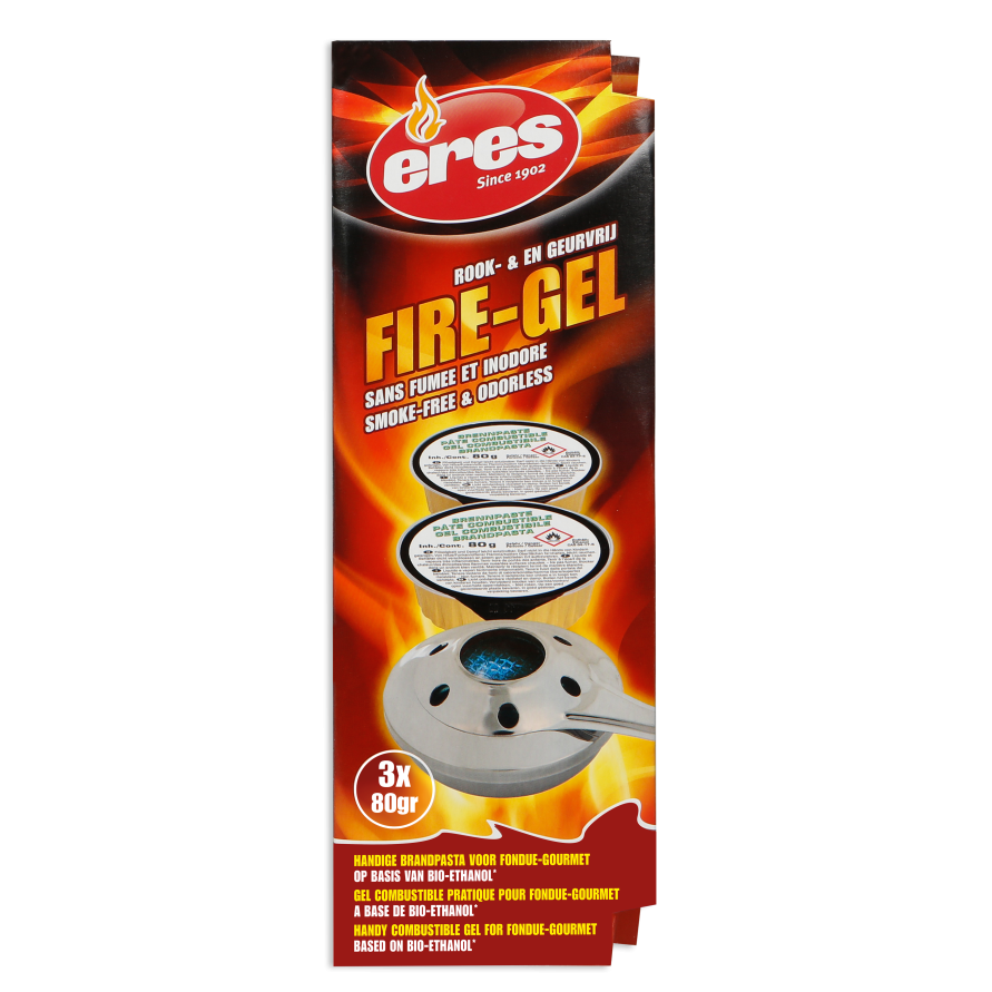 FIRE-GEL SCHAALTJES (PER 3)