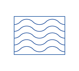 Corrugated bottom