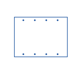 Bottom with drainage holes
