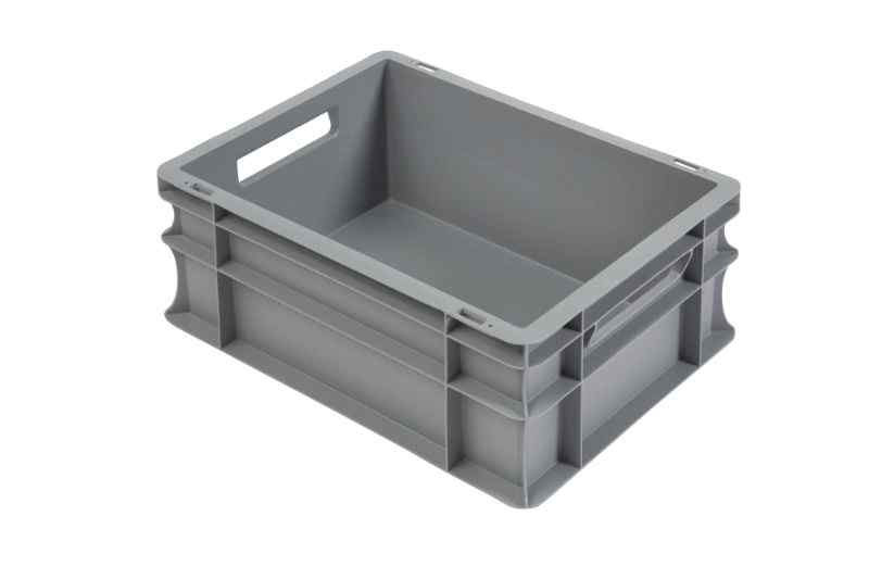 Stackable euronorm box, closed bottom and closed sides - 400x300 mm - E4317-1120 Stackable euronorm box, closed bottom and closed sides - 400x300 mm - E4317-1120