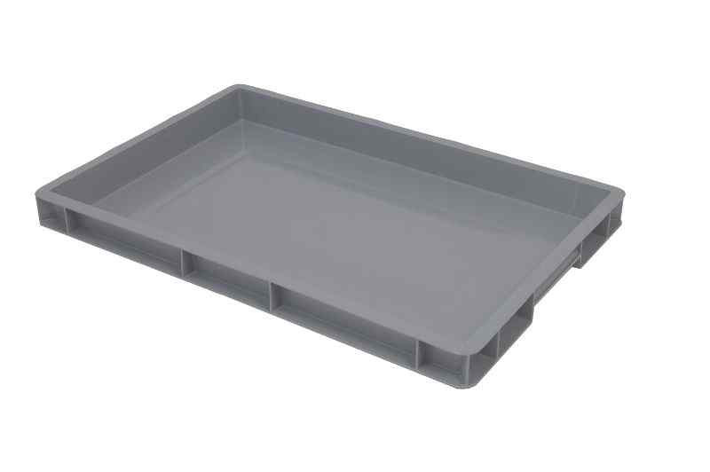 Stackable euronorm box, closed bottom and closed sides - 600x400 mm - E6405-1150 Stackable euronorm box, closed bottom and closed sides - 600x400 mm - E6405-1150