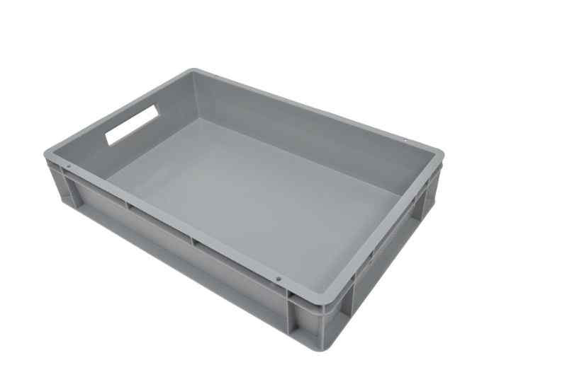 Bac gerbable norme europe, fond & parois pleines - Bac de rangement - E6412-1120