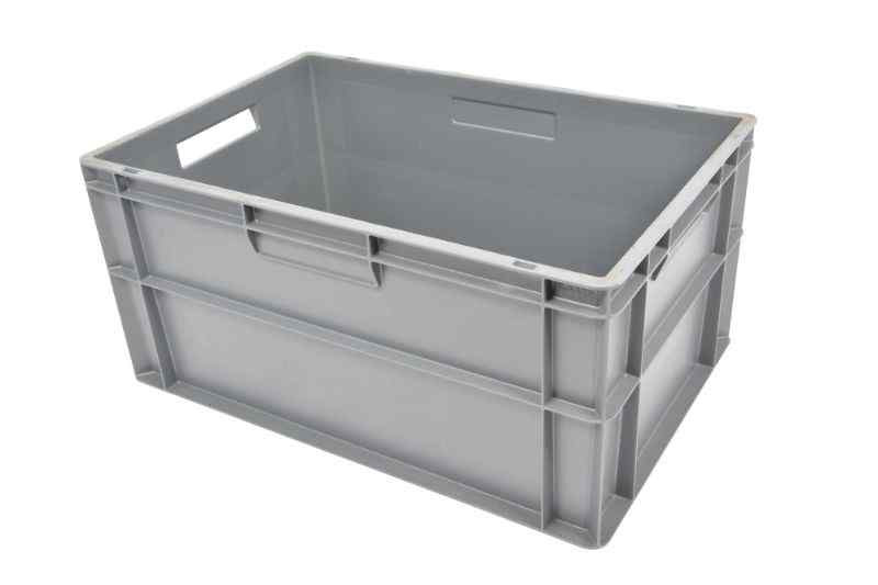 Stapelbare euronorm bak, gesloten bodem en wanden - 600x400 mm - E6429-5120 Stapelbare euronorm bak, gesloten bodem en wanden - 600x400 mm - E6429-5120