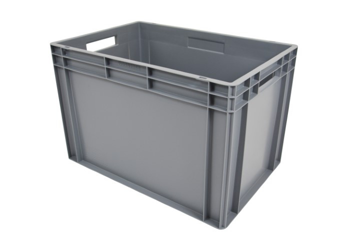 Stackable euronorm box, closed bottom and closed sides - 300x200 mm - E6440-5120 Stackable euronorm box, closed bottom and closed sides - 300x200 mm - E6440-5120