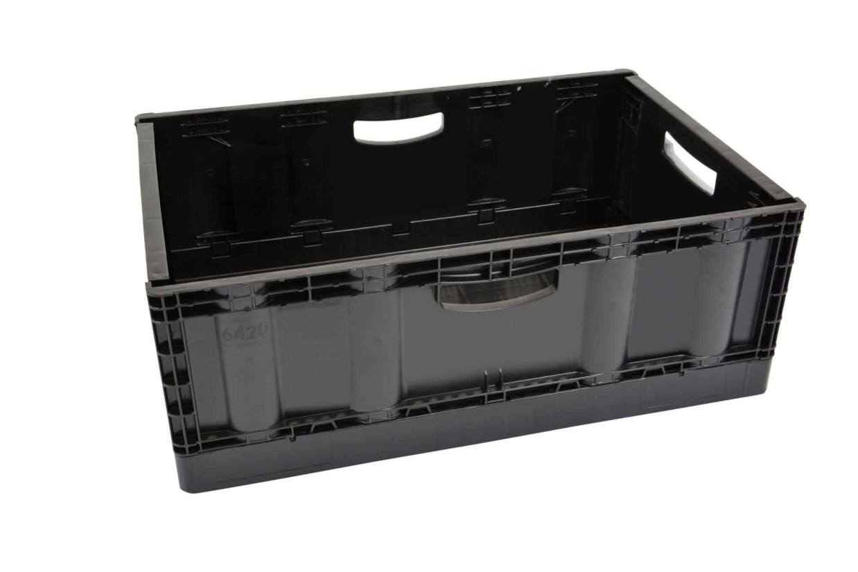 Foldable box with closed reinforced bottom - Magic Box - P6422-4142