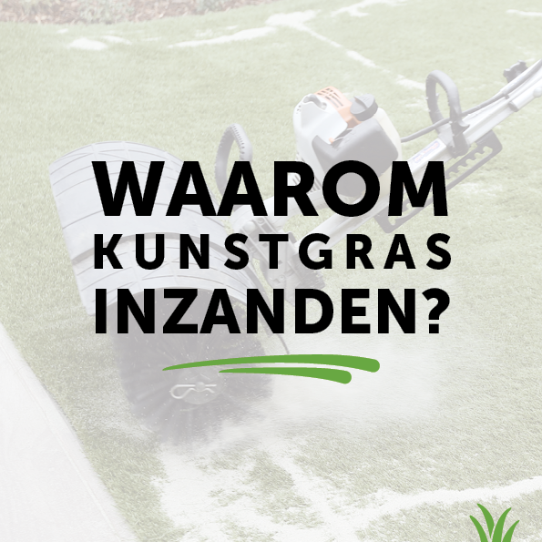 Grasmeester kunstgras - Inzanden: de laatste fase bij de plaatsing van kunstgras