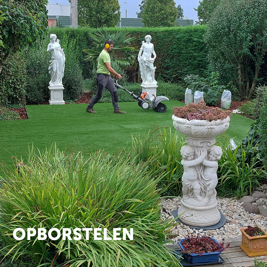 Grasmeester kunstgras - Een prachtig resultaat begint bij een vakkundige plaatsing