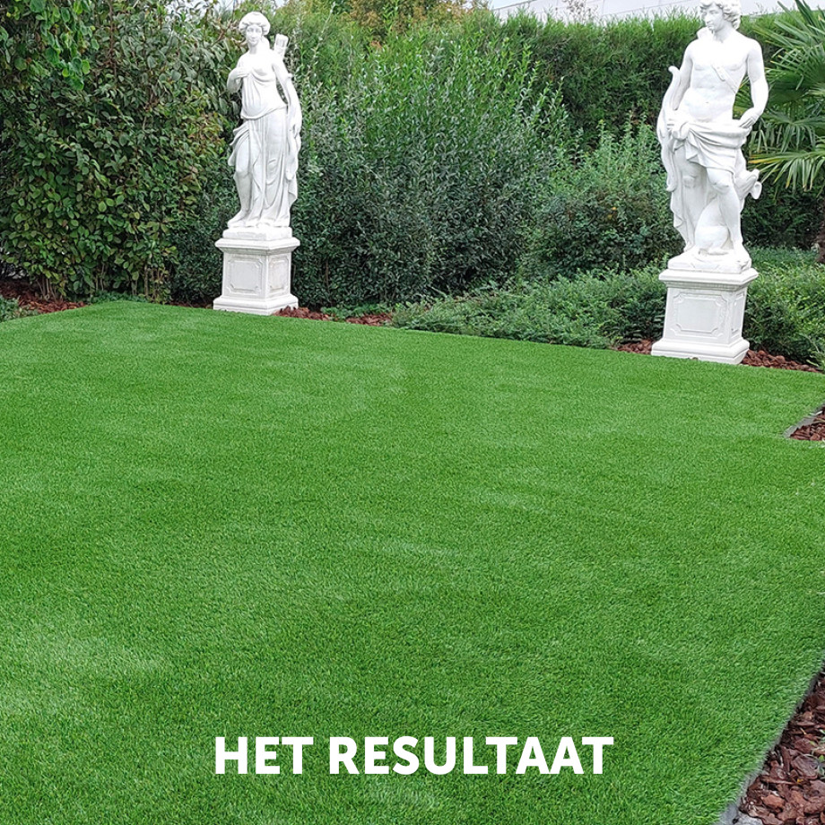 Grasmeester kunstgras - Een prachtig resultaat begint bij een vakkundige plaatsing