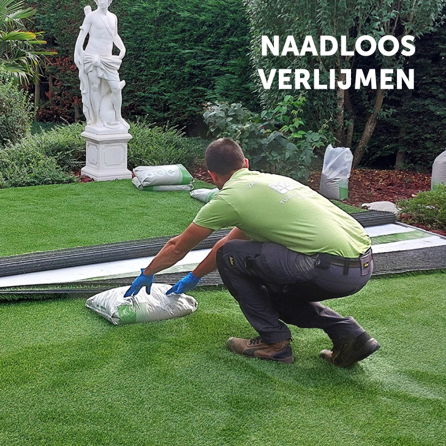 Grasmeester kunstgras - Een prachtig resultaat begint bij een vakkundige plaatsing