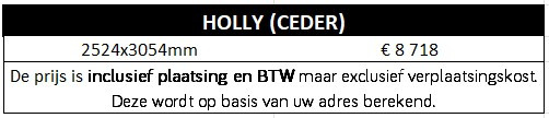 Holly NL ceder