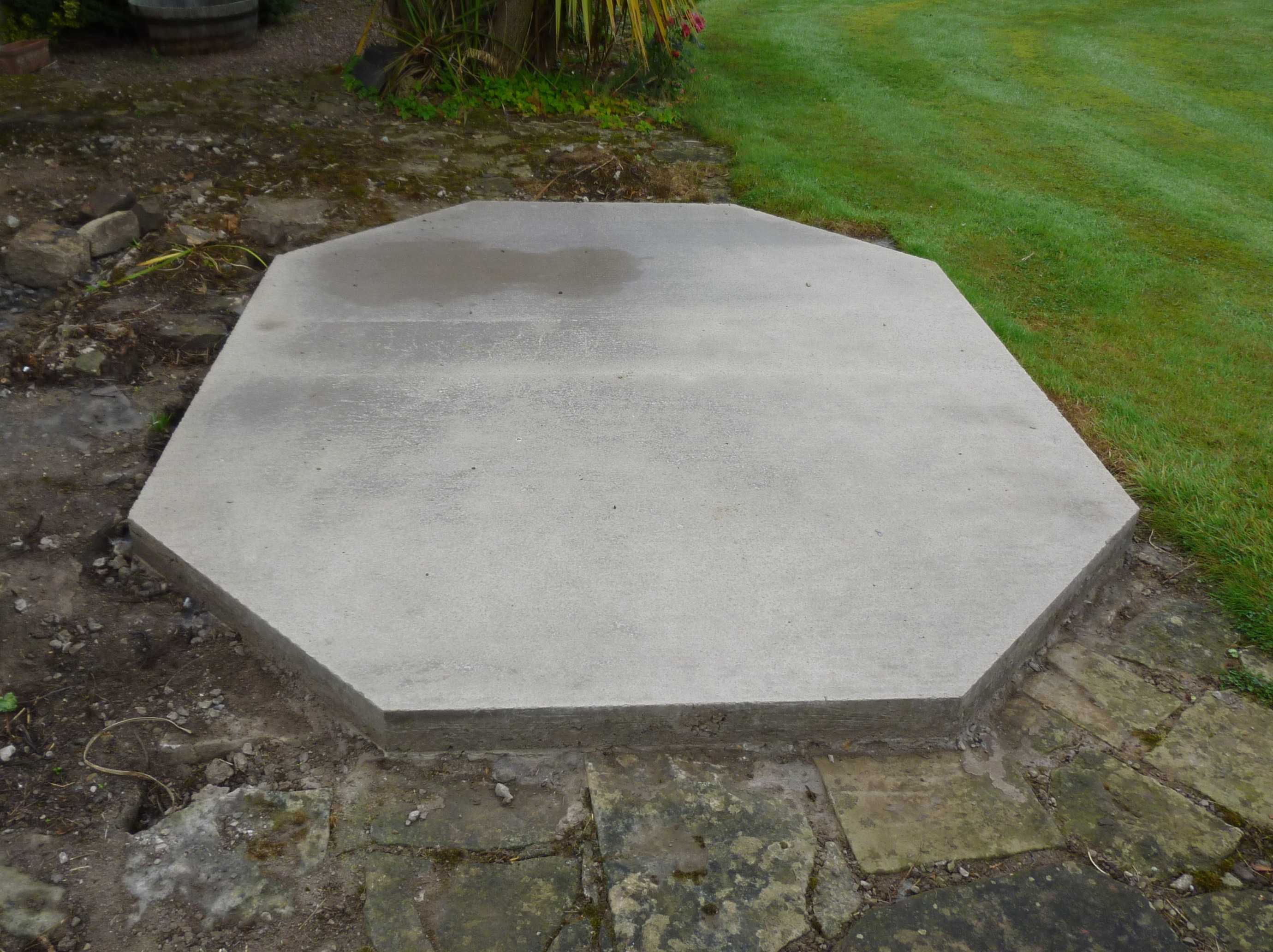 Ideal Round Greenhouse Concrete Pad
