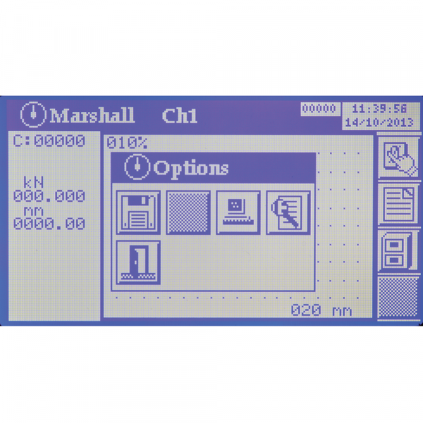 DIGIMAX TOUCH Screen Readout and Data Acquisition Unit for CBR, Marshall, Indirect Tensile and Universal Tests2