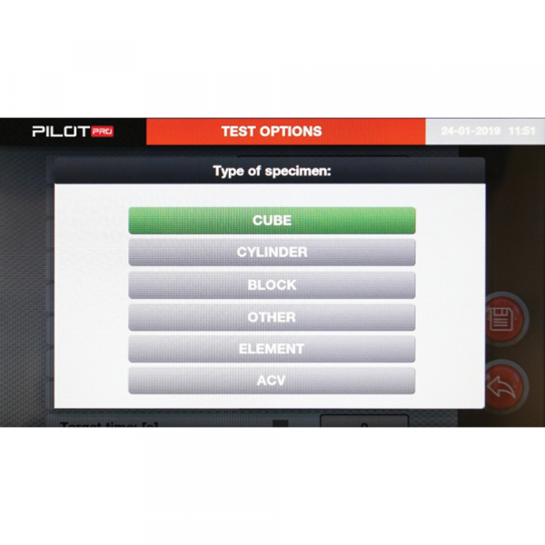 GENERAL UTILITY - Automatic Compression Testers for Cubes and Cylinders PILOT PRO4